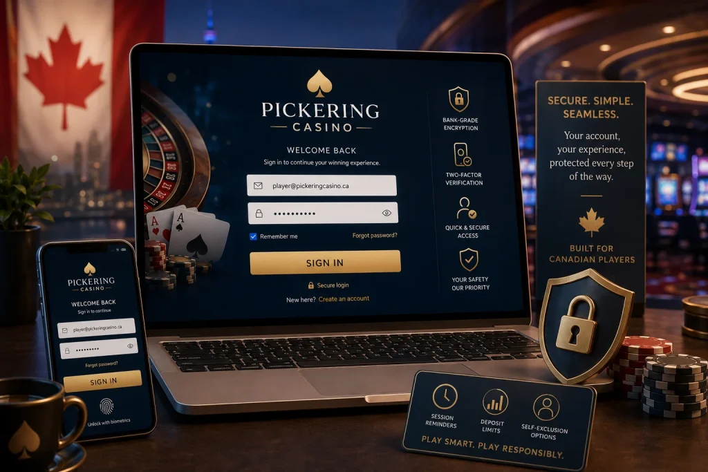Pickering Casino Login